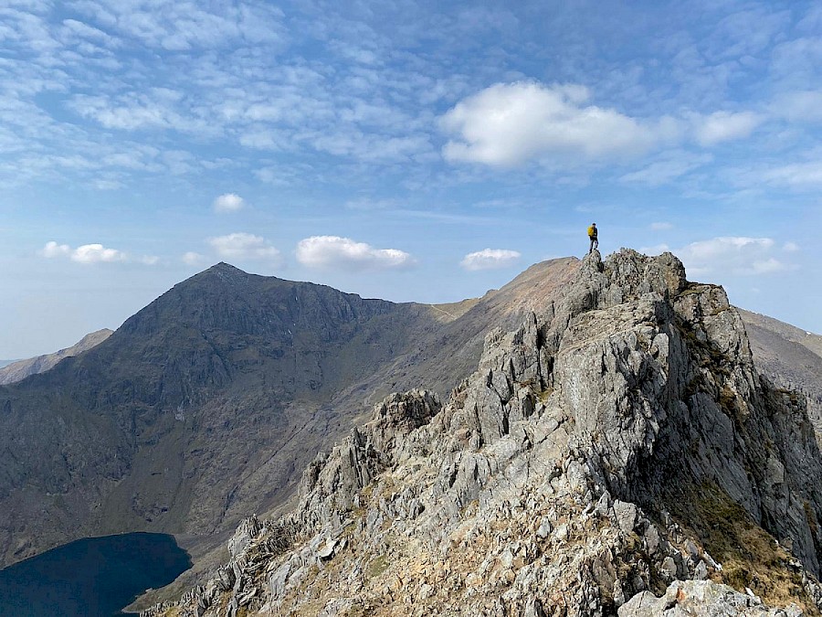 Taith Dywys Crib Goch