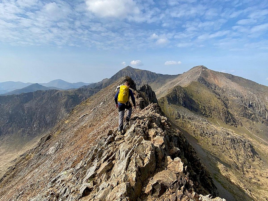 Taith Dywys Crib Goch