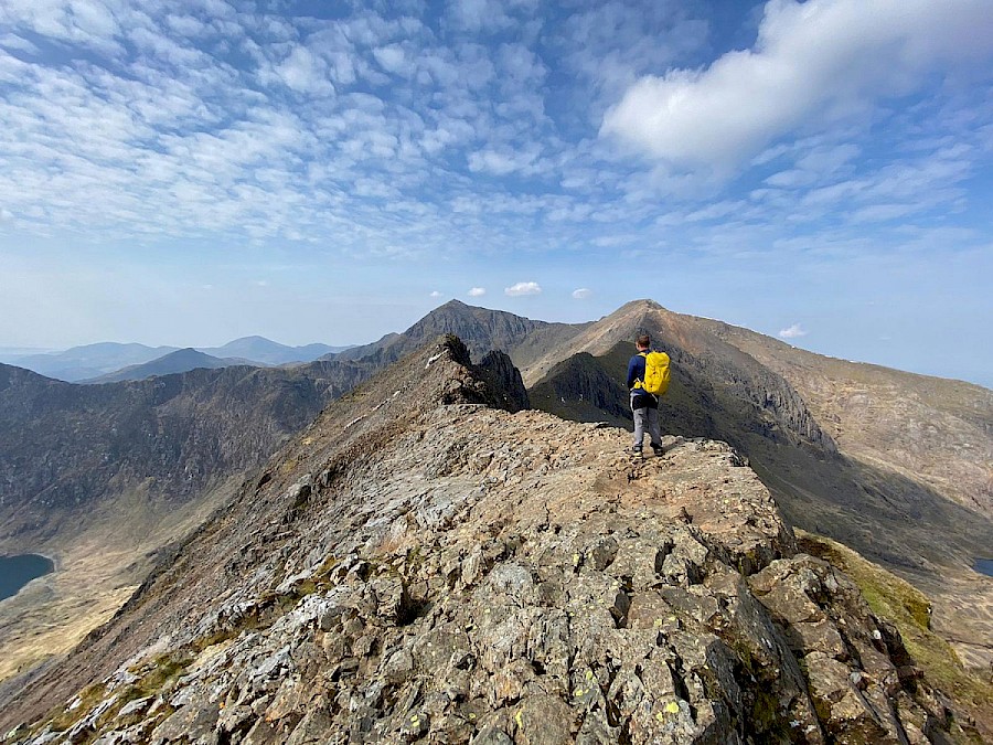 Taith Dywys Crib Goch