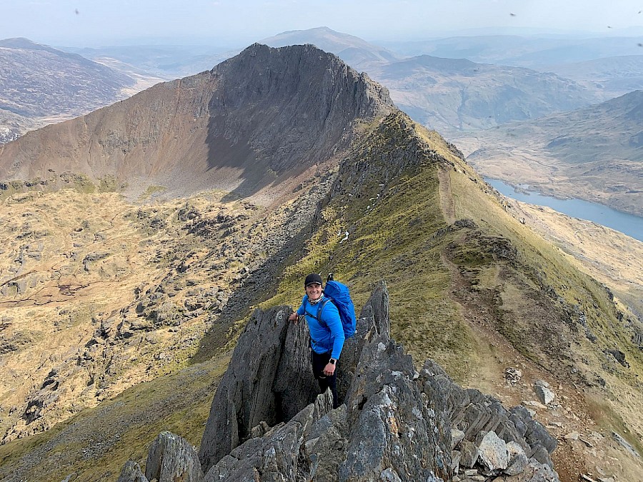 Taith Dywys Crib Goch