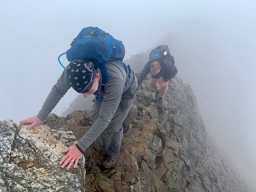 Taith Dywys Crib Goch