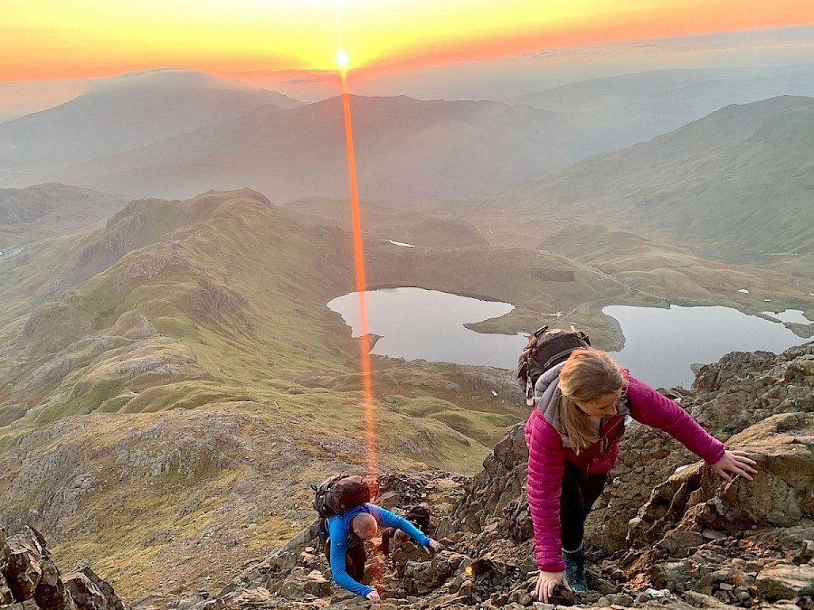 Taith Dywys Crib Goch