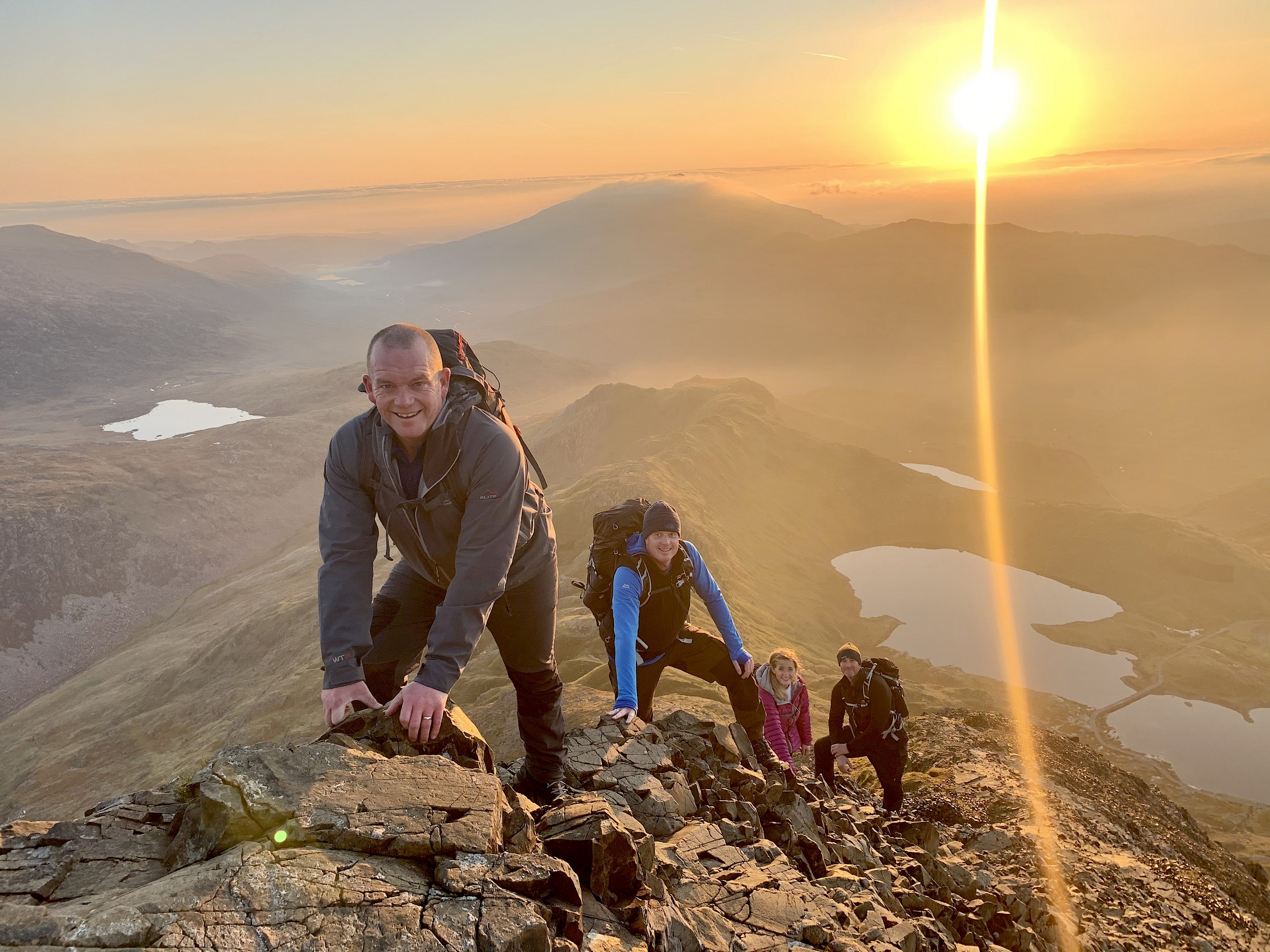 Taith Dywys Crib Goch
