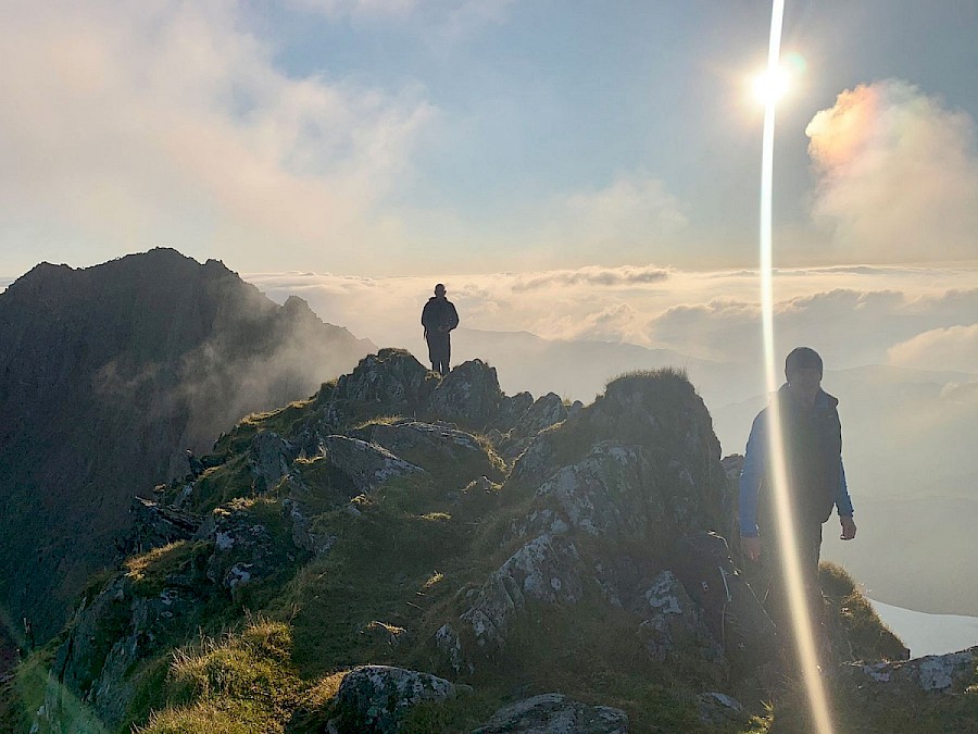 Taith Dywys Crib Goch